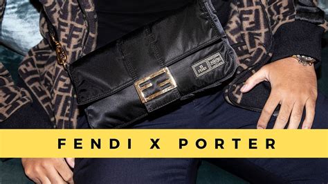 fendi x porter bag|fila x fendi outfits.